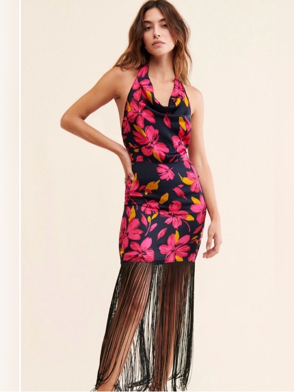 NWT Free People Saylor Adilynne Fringe Dress